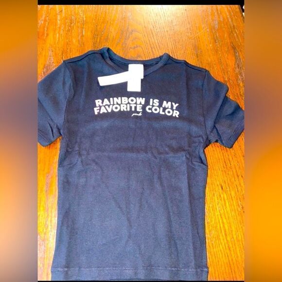 PINK Victoria's Secret Tops - NWT Victoria secret pink Pride t shirt size xs